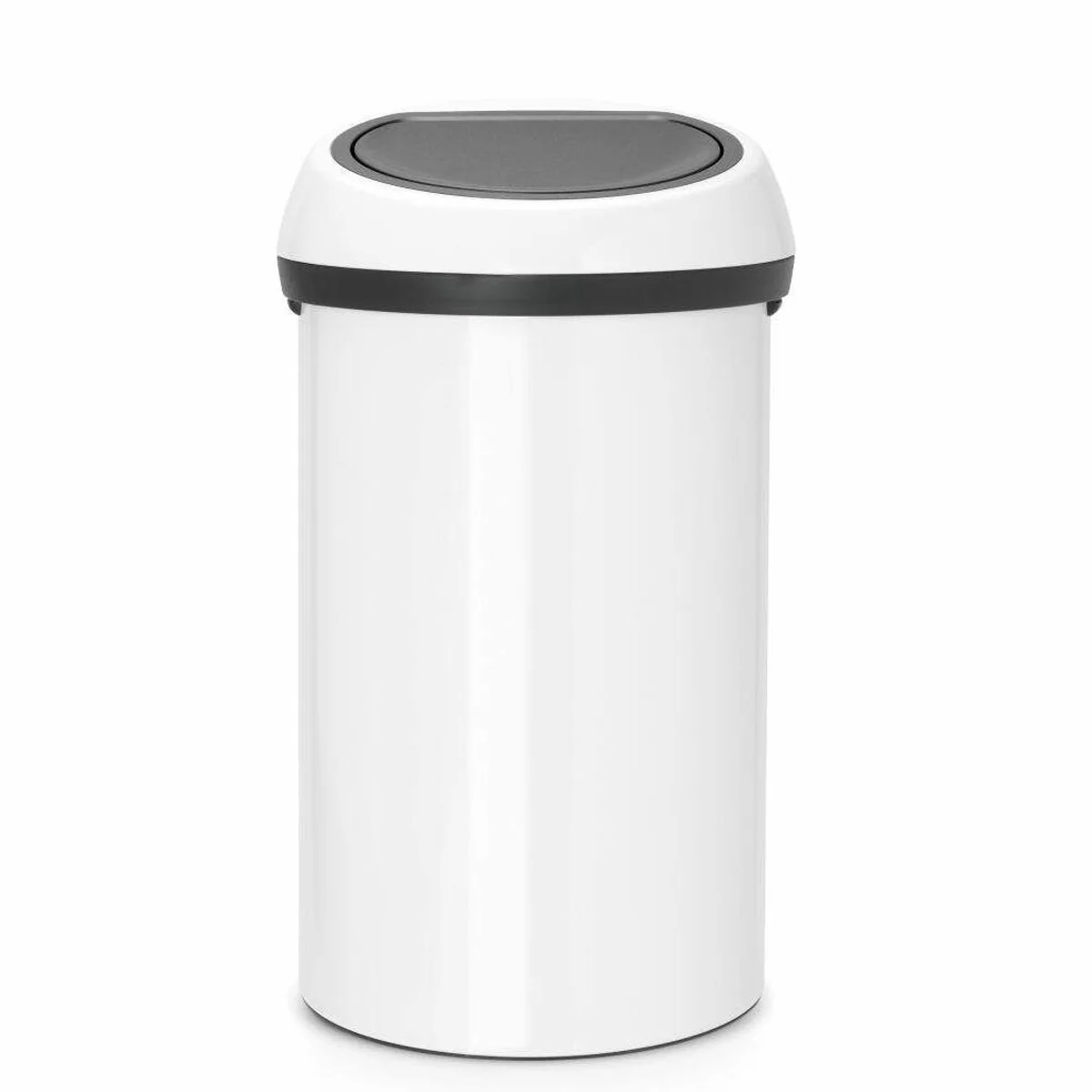 Brabantia Touch Bin Mülleimer 60 L, gedämpfter Deckel, große Öffnung