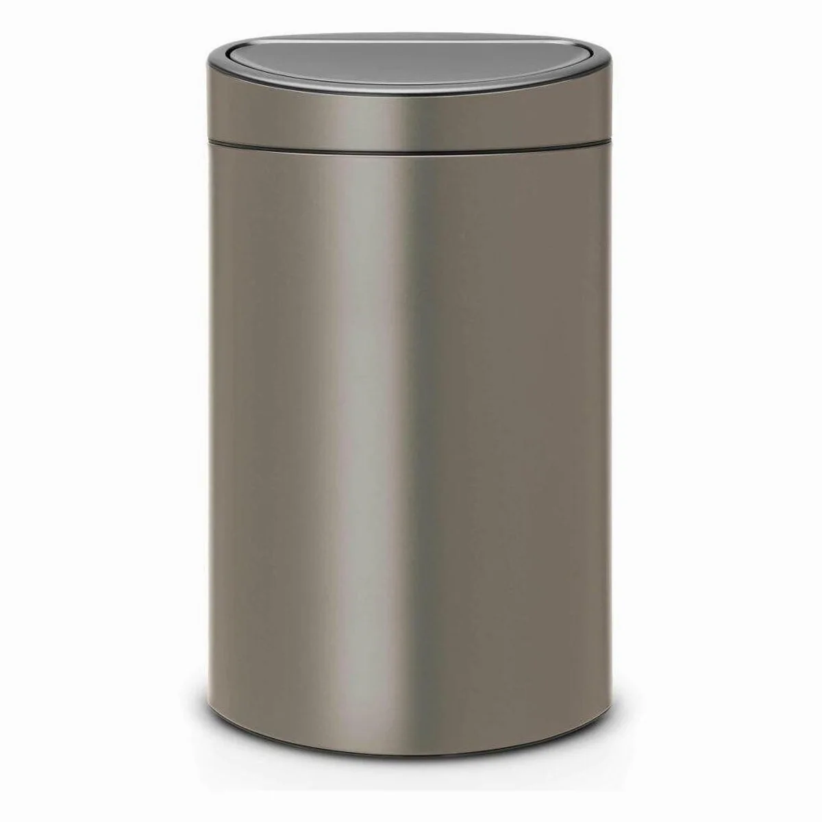 Brabantia Touch Bin Recycle, zwei herausnehmbare Einsätze, leiser Verschluss, platzsparend