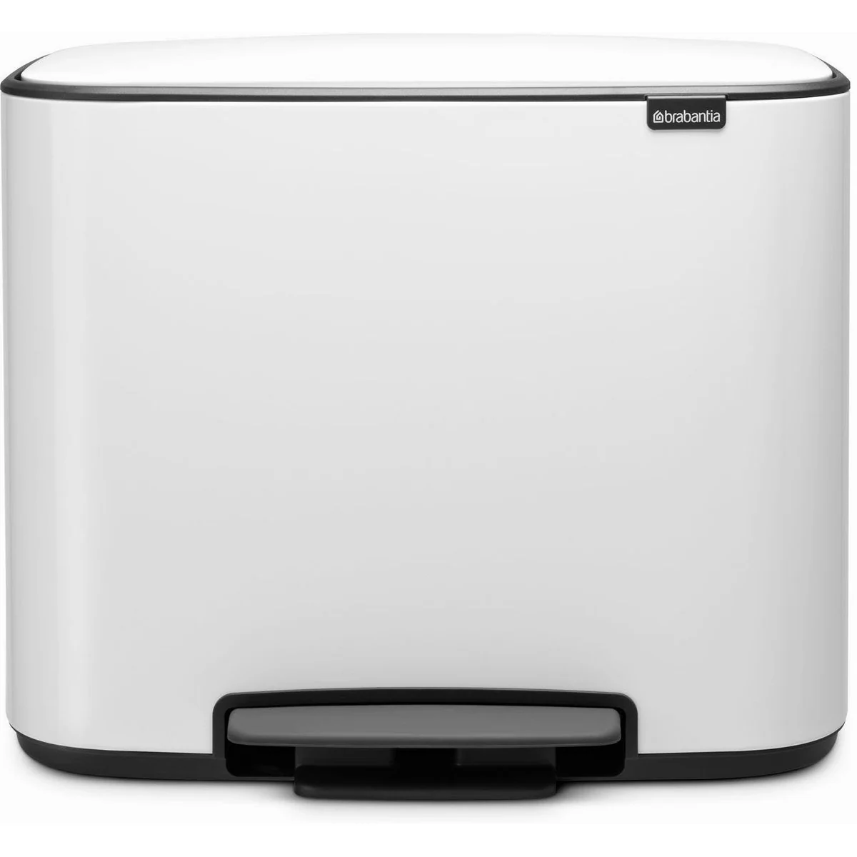 Brabantia Bo Treteimer, 11 + 23L, sanft schließender Deckel, rutschfeste Standfläche