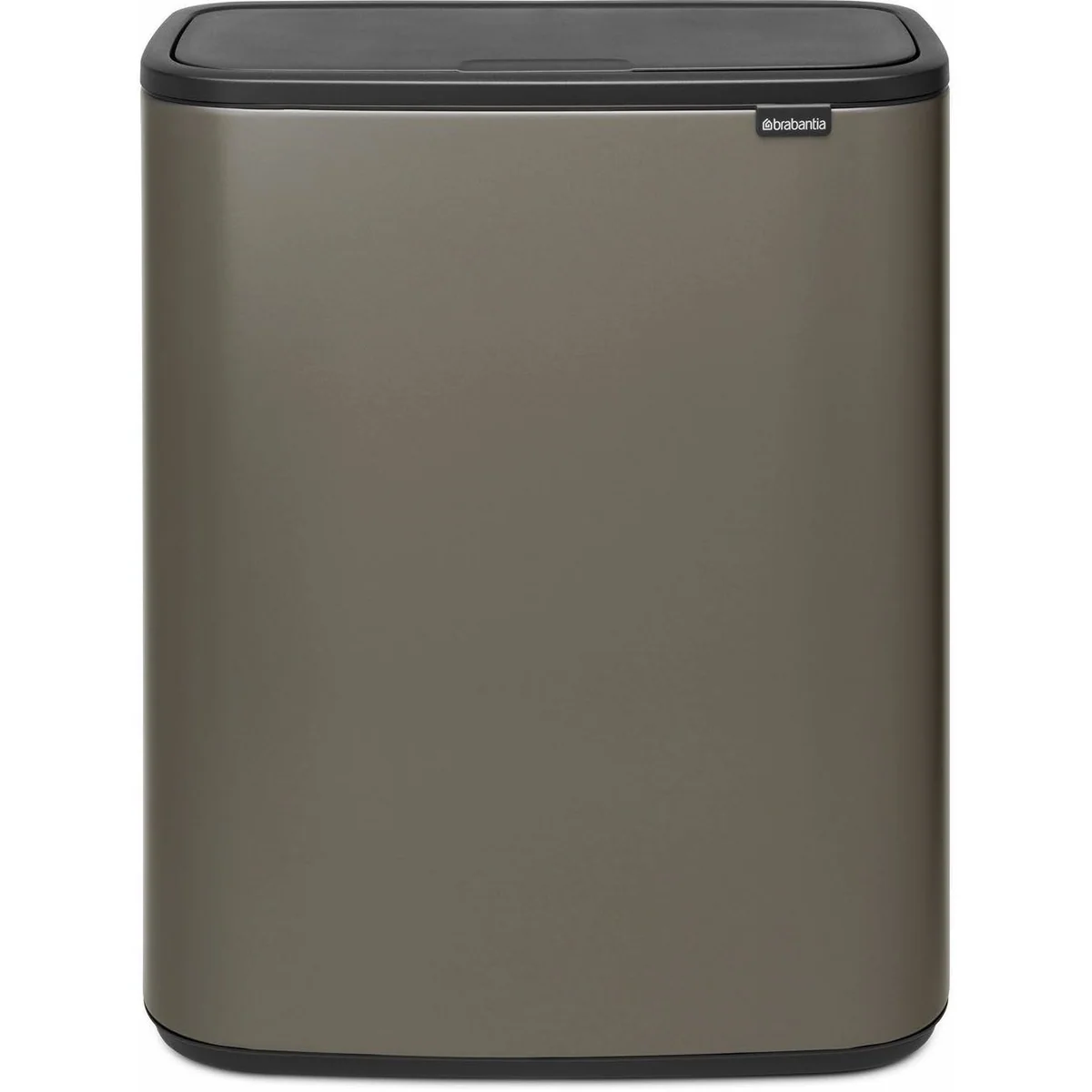 Brabantia Bo Touch Bin, Mülleimer 2 x 30L, elegantes Design & Soft-Touch-Öffnungssystem