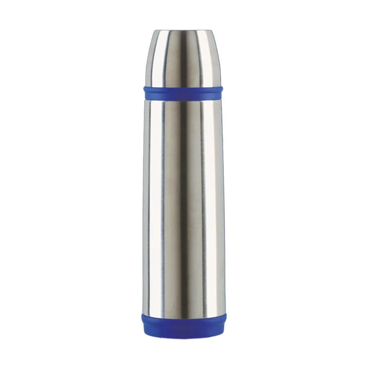 Emsa Isolierflasche Captain, vakuumisolierter Edelstahl, 1 L, spritzdicht
