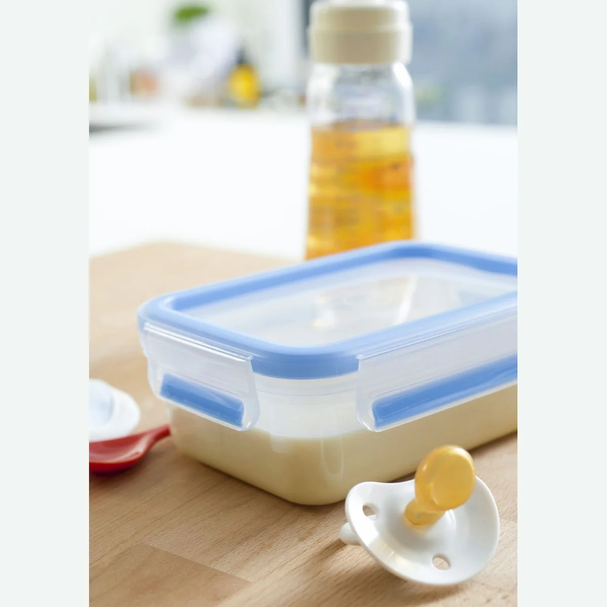 Emsa Frischhaltedose Clip & Close, 3-tlg. Set, hygienisch und auslaufsicher 3