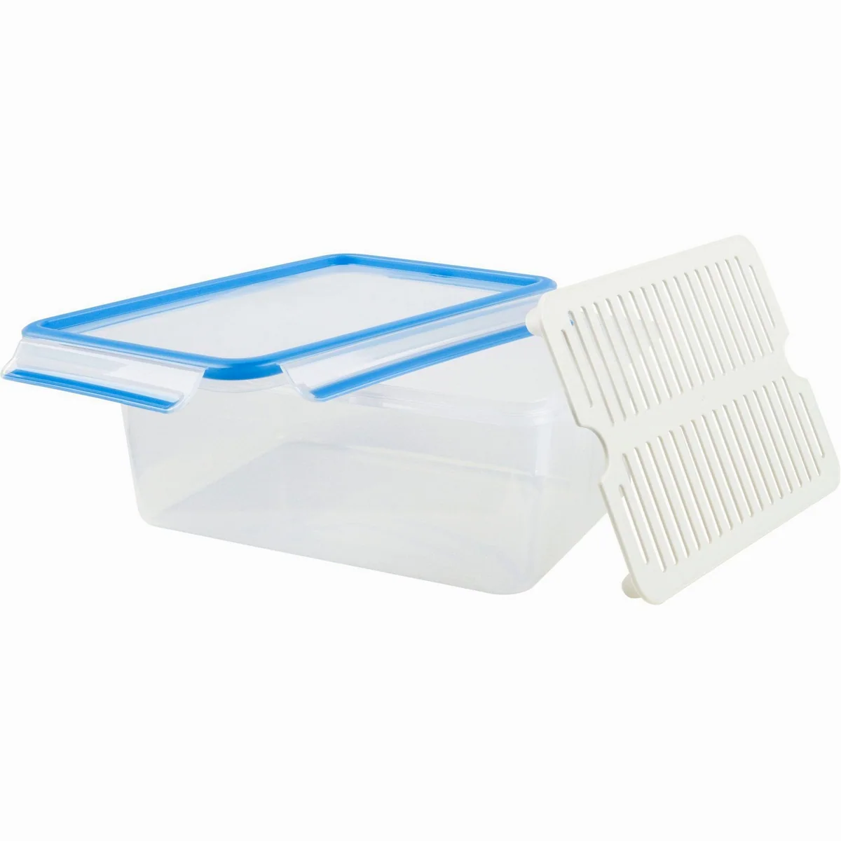 Emsa CLIP & CLOSE Frischhaltedose 3,7 Liter, rechteckig, auslaufsicher, BPA-frei 2