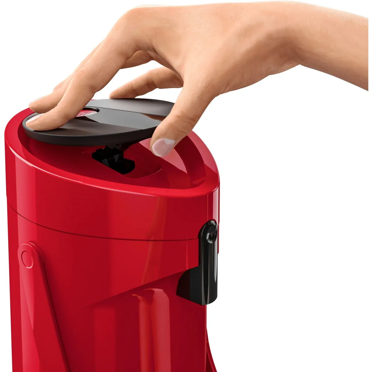Emsa PONZA Pump-Isolierkanne, 1,9 Liter, moderne Ästhetik & hohe Funktionalität 5