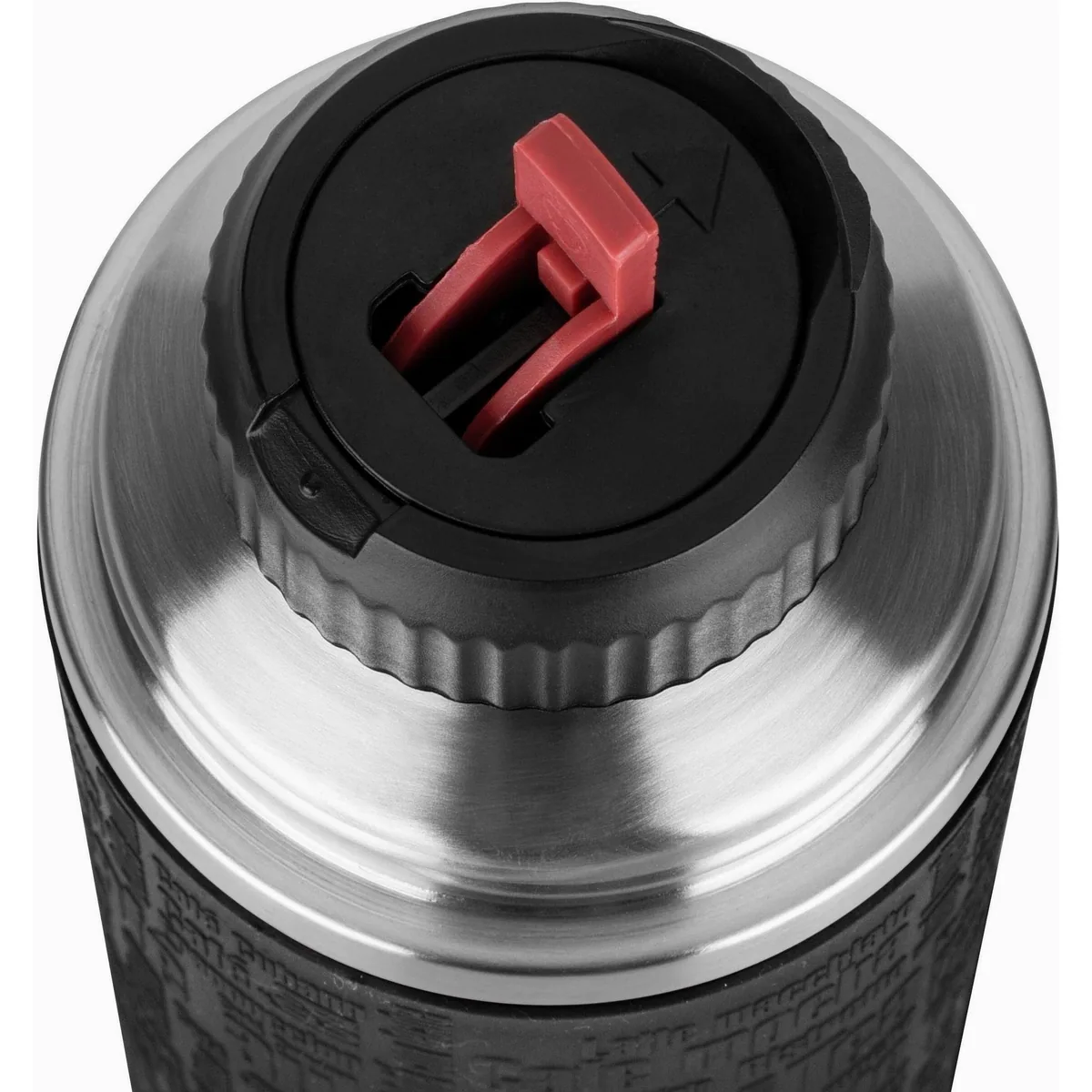 Emsa Senator Thermoflasche, Silikonmanschette, Safe Loc Verschluss, 12h heiß, 24h kalt 4