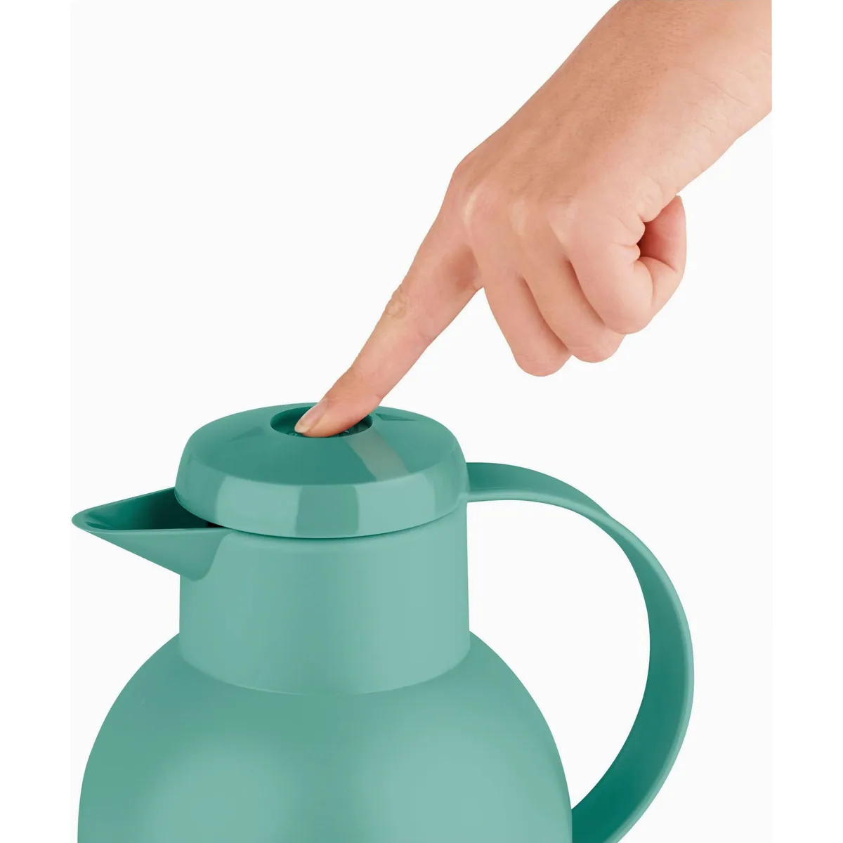 Emsa Isolierkanne Samba, 1 l, elegantes Design, optimaler Temperaturerhalt 5