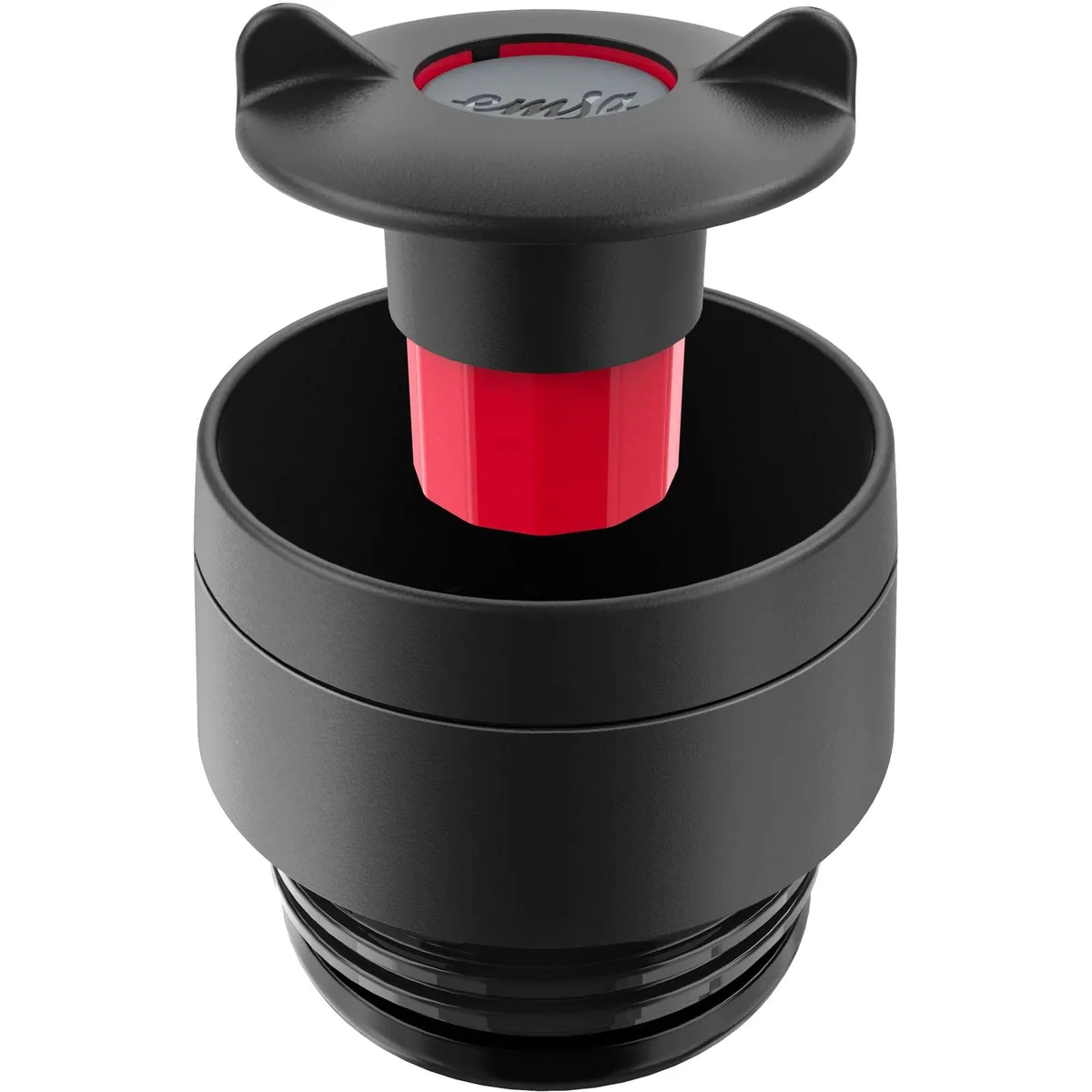 Emsa Travel Mug Classic Wave, 100% dicht, Edelstahl, spülmaschinenfest, 360°-Trinköffnung 4