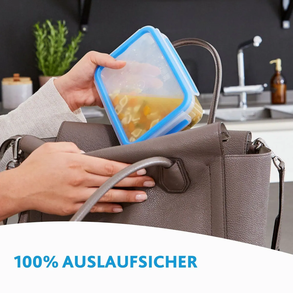 Emsa Frischhaltedose Clip&Close, Set 8-tlg., mikrowellengeeignet, Made in Germany 5