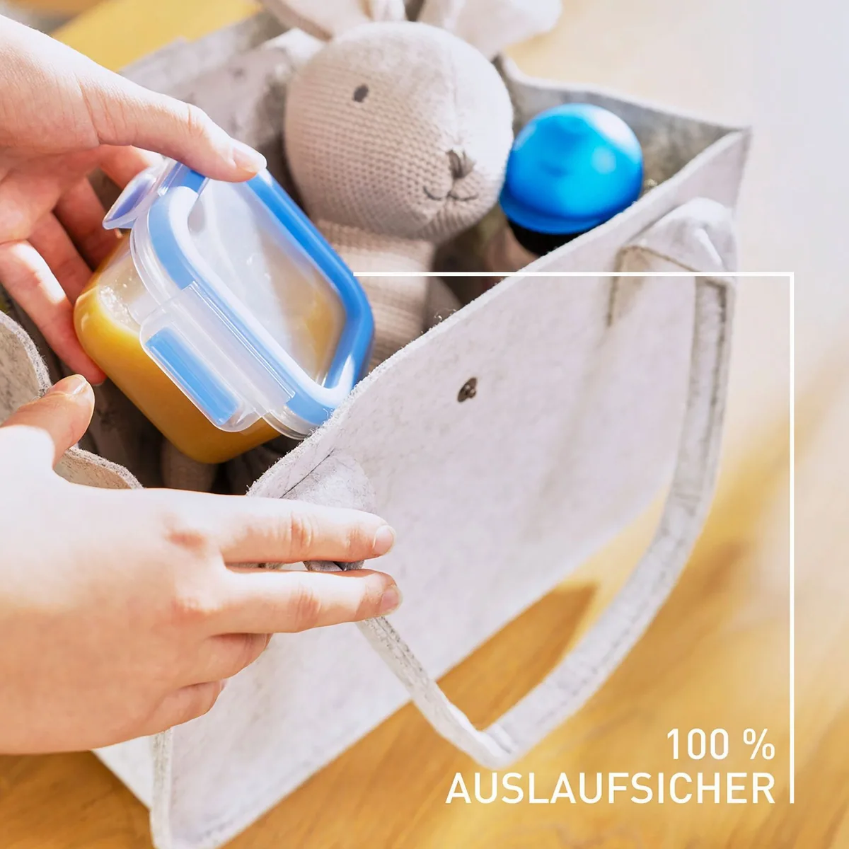 Emsa Little-Lunch Set, 4 Frischhaltedosen, auslaufsicher, spülmaschinengeeignet, hygienisch 5