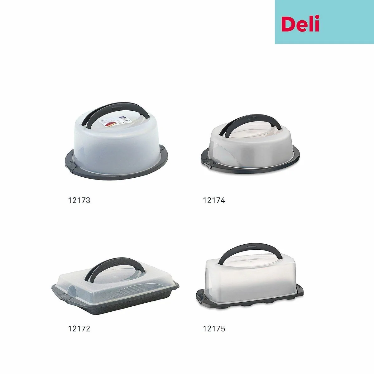 Kela Kuchentransportbox Deli, rechteckig, stabil, integrierter Tragegriff 5