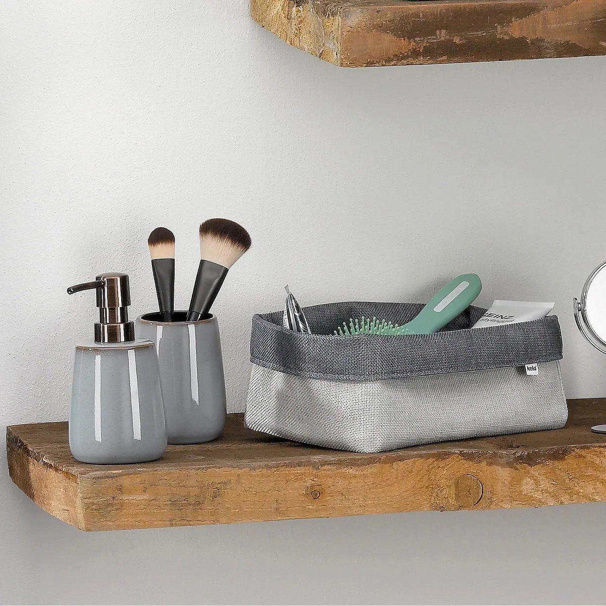 Kela Seifenspender Liana, eleganter Retro-Look, glänzende Keramik, 300 ml 2