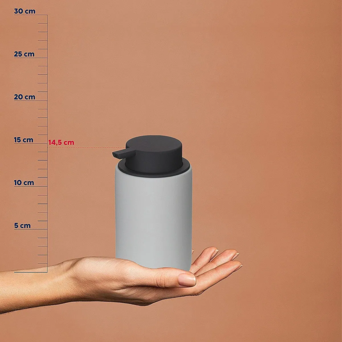 Kela Sana Seifenspender, stilvolles skandinavisches Design, rutschfeste Oberfläche 3