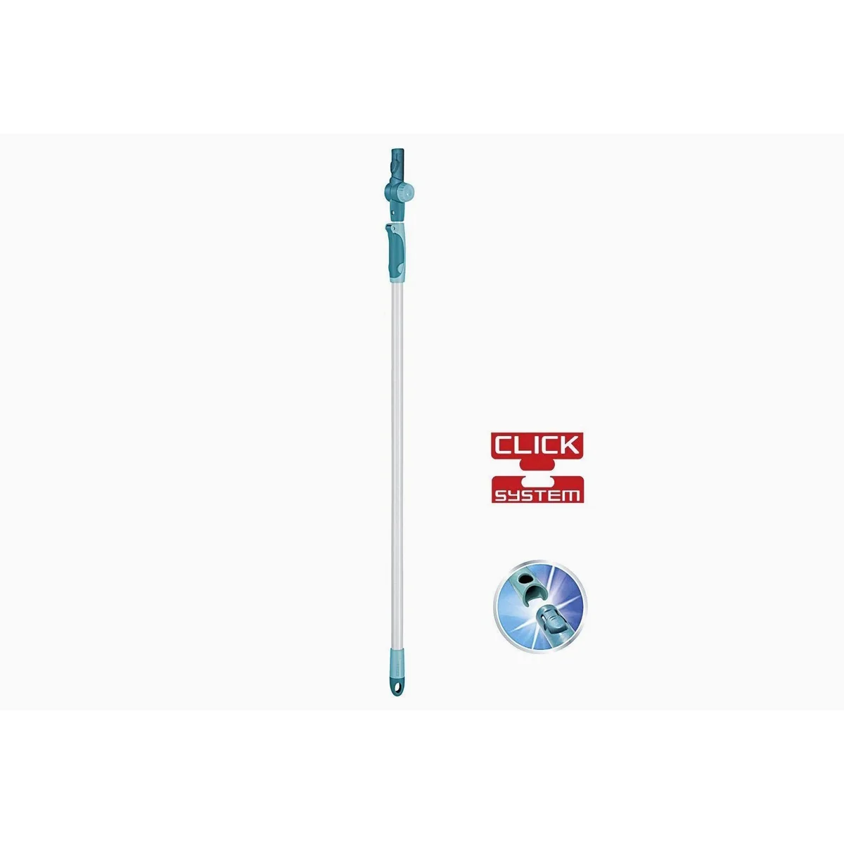 Leifheit Teleskopstiel mit Gelenk, ausziehbar von 110 bis 190 cm, vielseitig einsetzbar 4