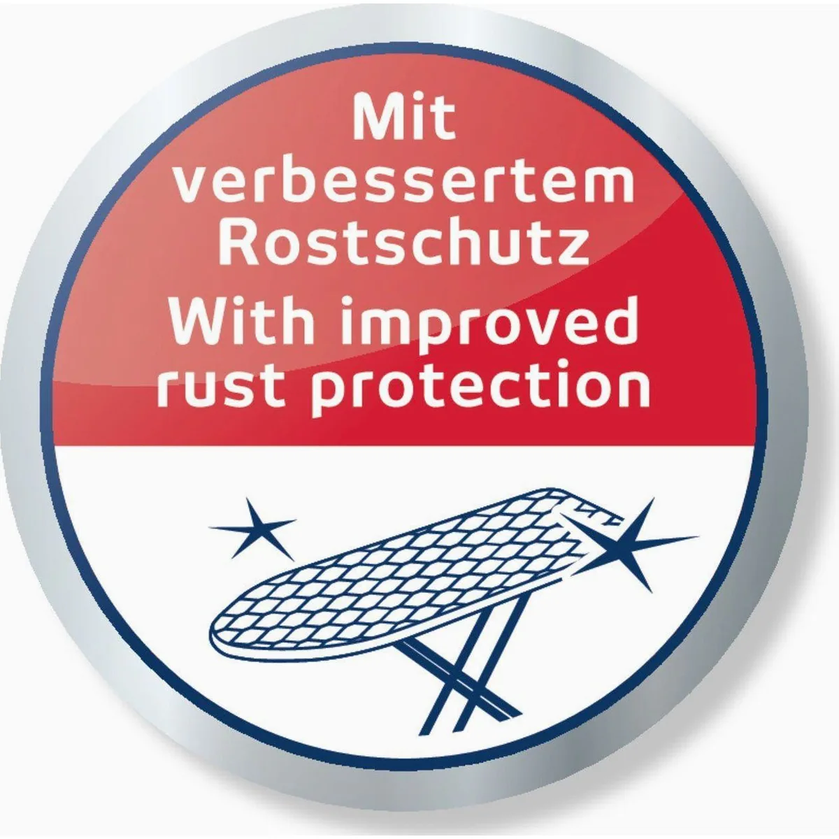 Leifheit Bügelbrett Classic M Basic, platzsparend, höhenverstellbar, stabile Metallablage 5
