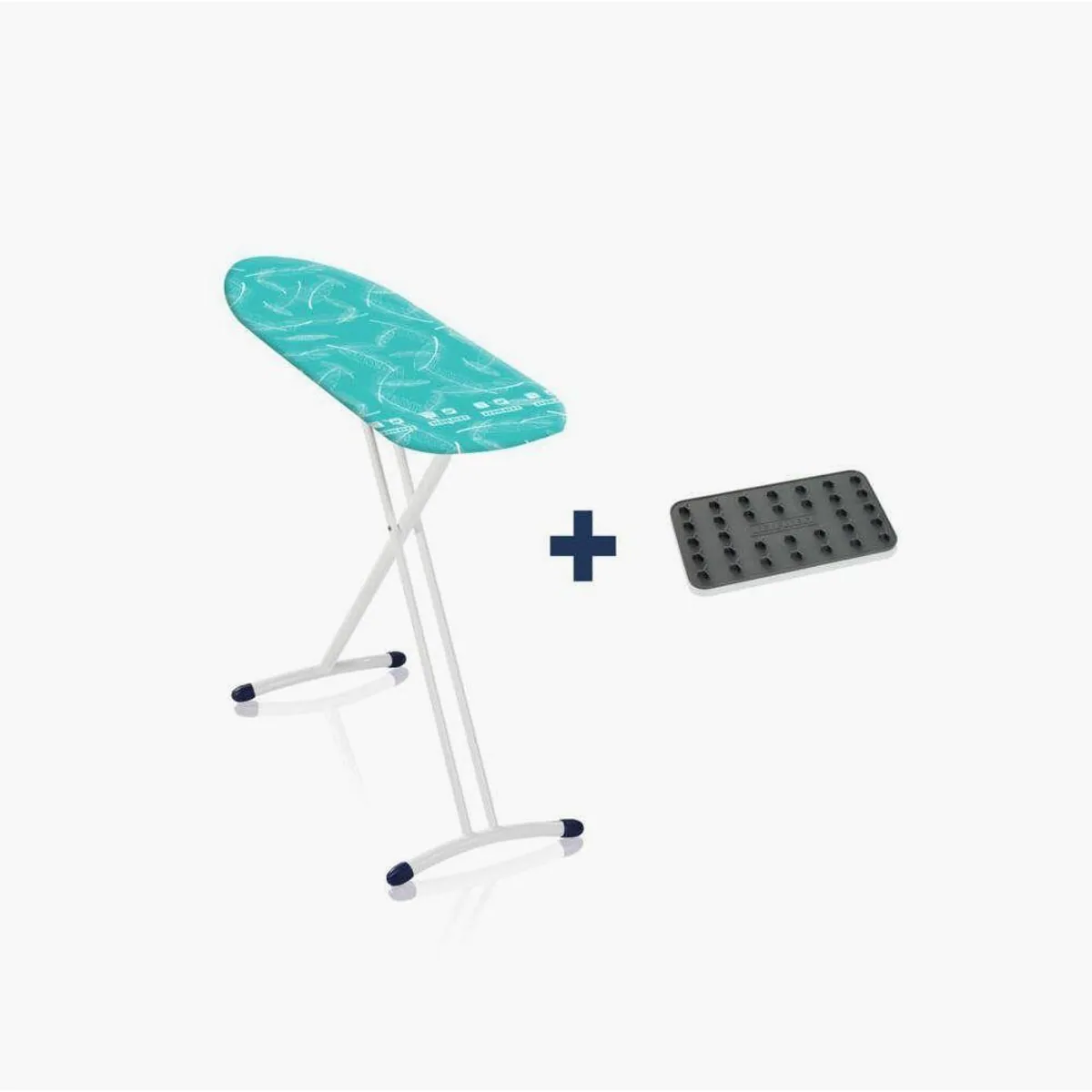 Leifheit Air Board L Solid Shoulder, Schulterpassform, ultraleicht — 130x30 cm Bügelfläche