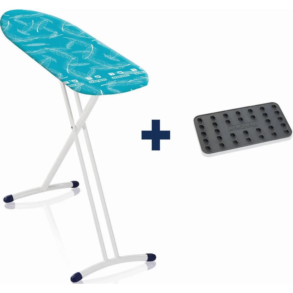 Leifheit Air Board L Solid Shoulder, Schulterpassform, ultraleicht — 130x30 cm Bügelfläche 2