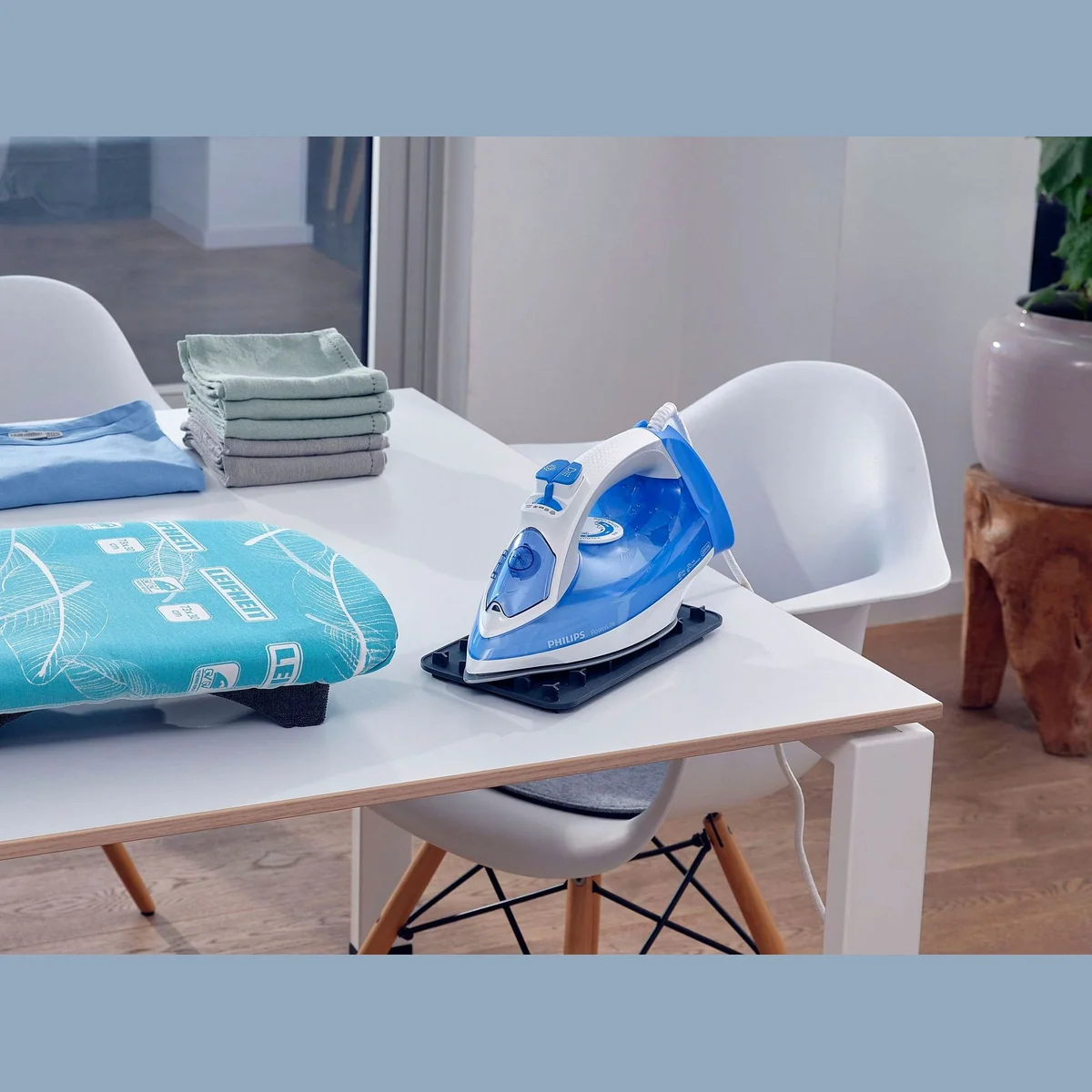 Leifheit Air Board L Solid Shoulder, Schulterpassform, ultraleicht — 130x30 cm Bügelfläche 4