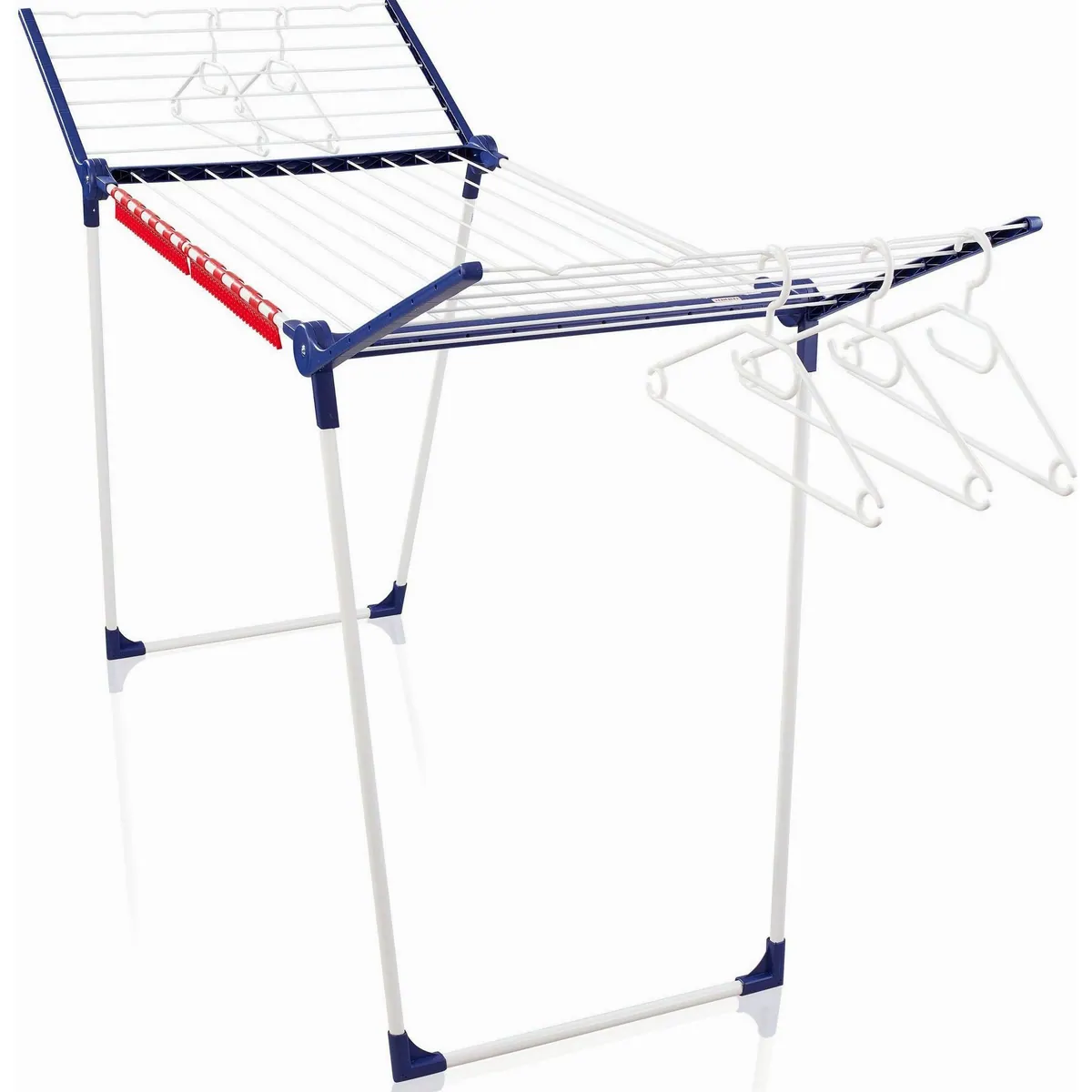 Leifheit Wäscheständer Pegasus 200 Solid, stabil, platzsparend, inkl. Kleinteilehalter