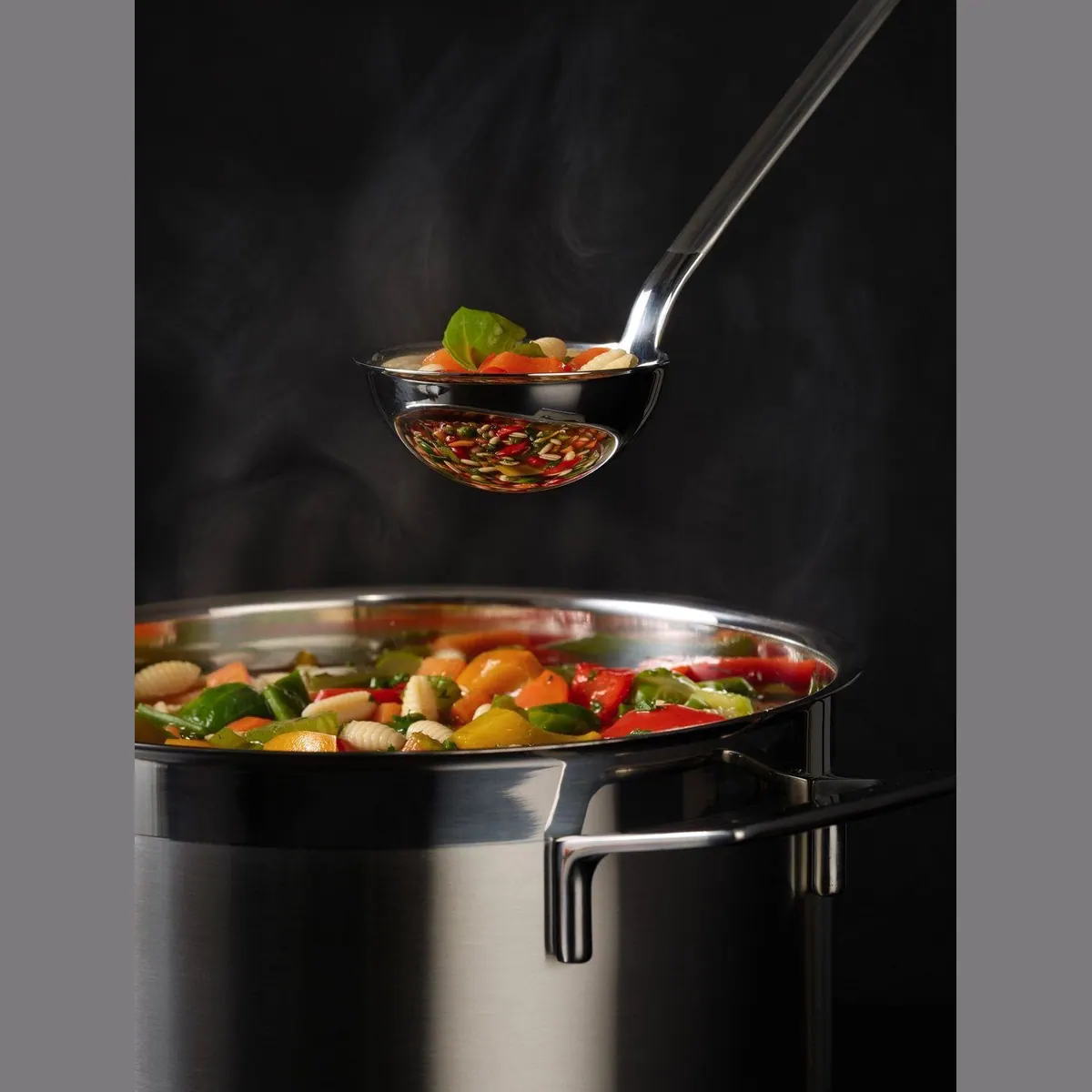 Rösle Haken Schöpflöffel, Edelstahl 18/10, spülmaschinengeeignet, elegantes Design 3