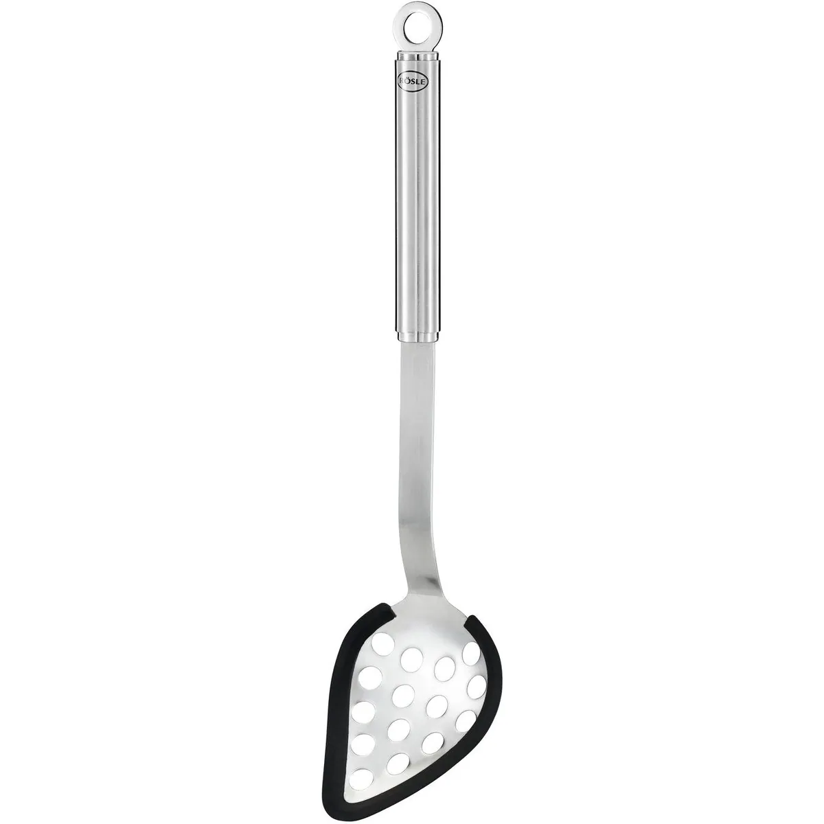 Rösle Seihlöffel, eleganter Schöpflöffel aus Edelstahl 18/10, spülmaschinengeeignet