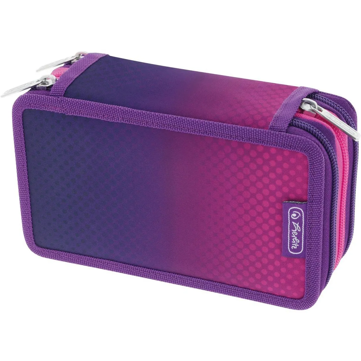 WMF Triple Decker Dip Dye Pink/Purple, 31-teilig, hochwertiges Federmäppchen 2