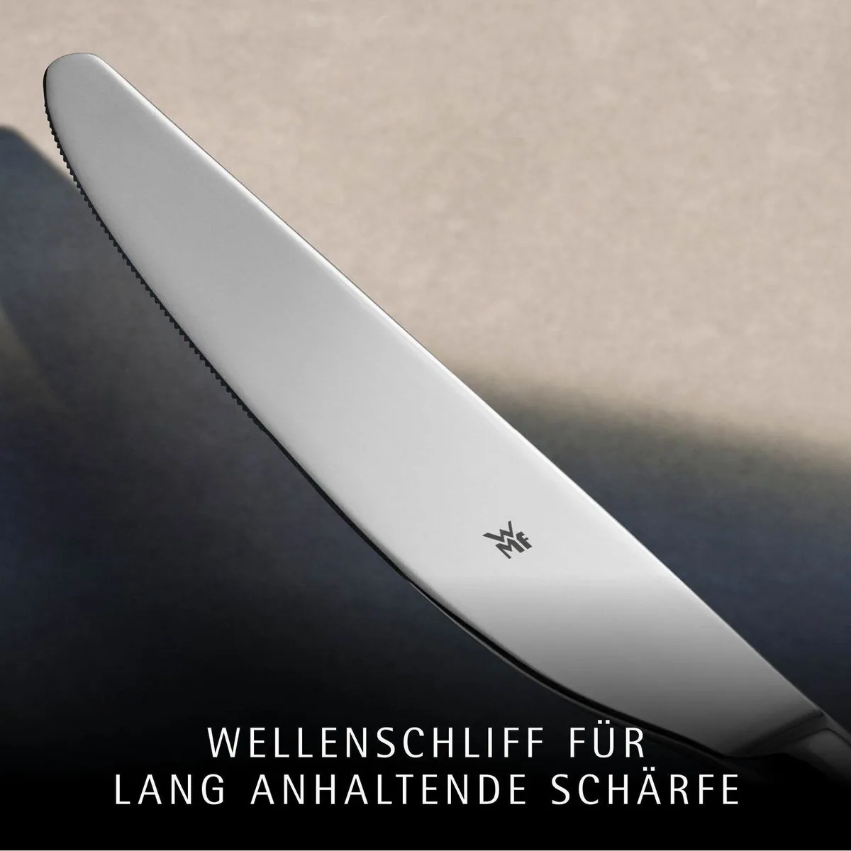 WMF Besteck-Set Boston, ergonomische Haptik, edle Optik — 30-tlg., Cromargan Edelstahl rostfrei 4