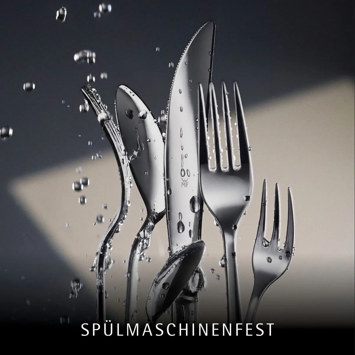 WMF Besteck-Set Philadelphia, ergonomische Haptik, Cromargan Edelstahl — 30-teilig für 6 Personen 3