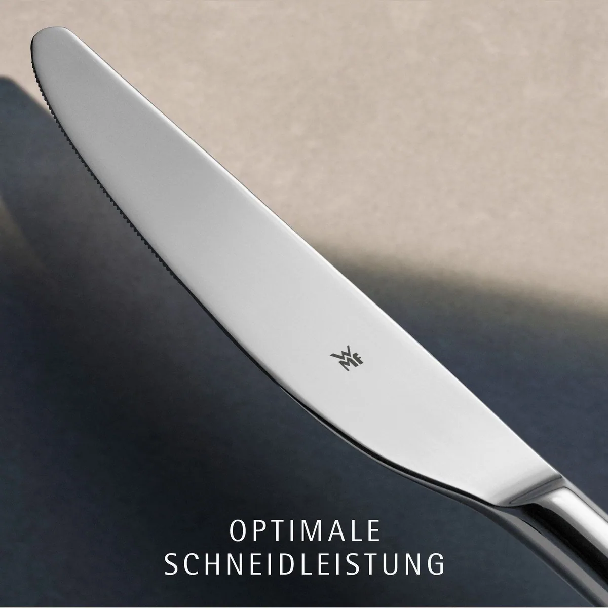 WMF Besteck-Set Palma, elegantes Design, ergonomische Griffe, Wellenschliff — 30-teilig, für 6 Personen 4