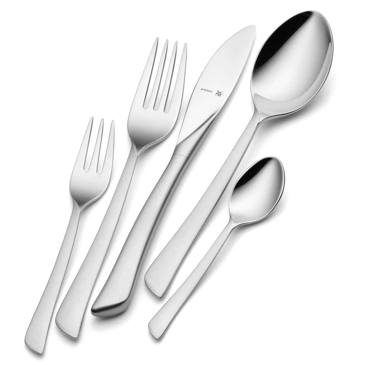 WMF Besteck-Set Virginia, 30-teilig, ergonomisches Design, Cromargan Edelstahl rostfrei 2