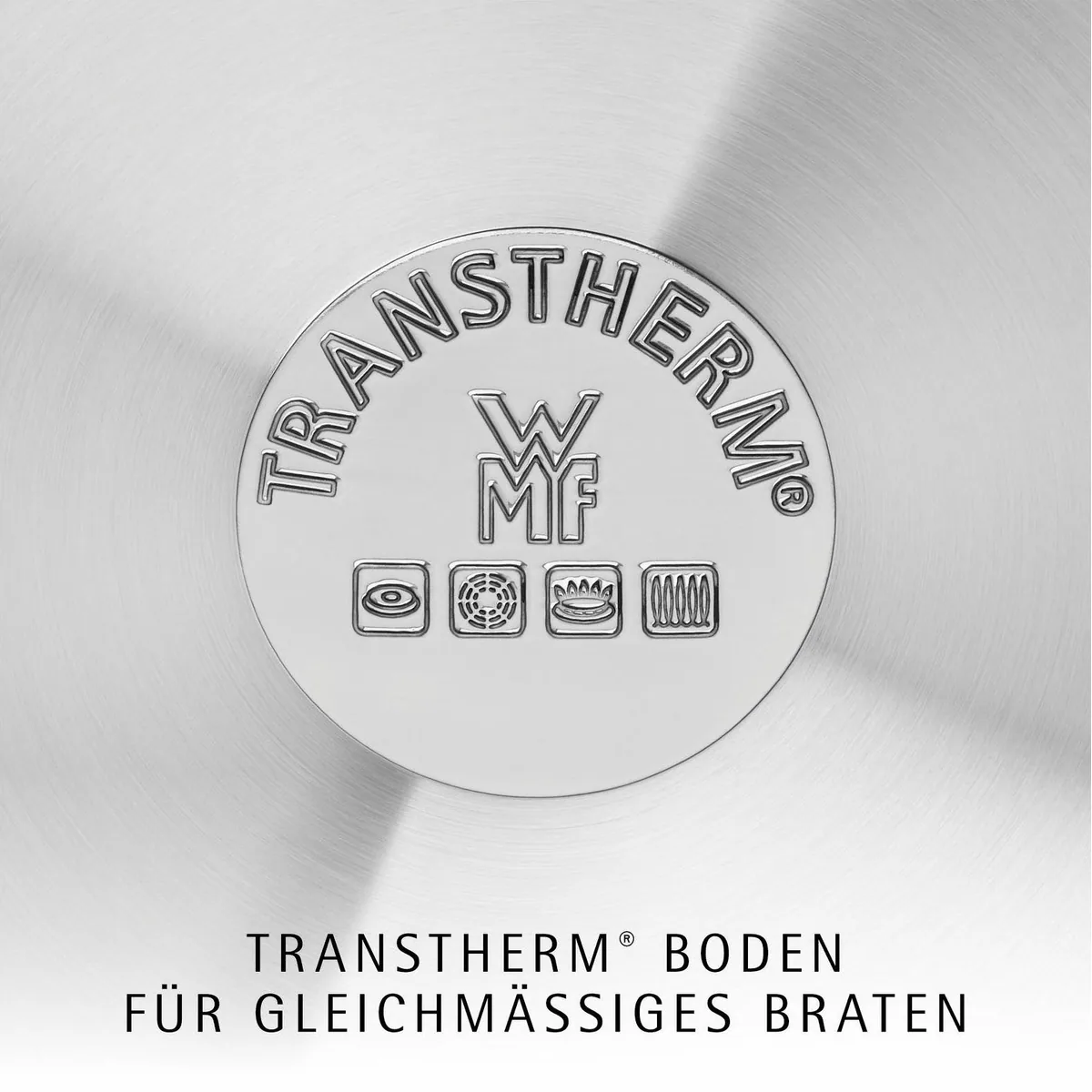 WMF Bratpfanne Profi, induktionsgeeignet, langlebig, elegante Edelstahlverarbeitung 2