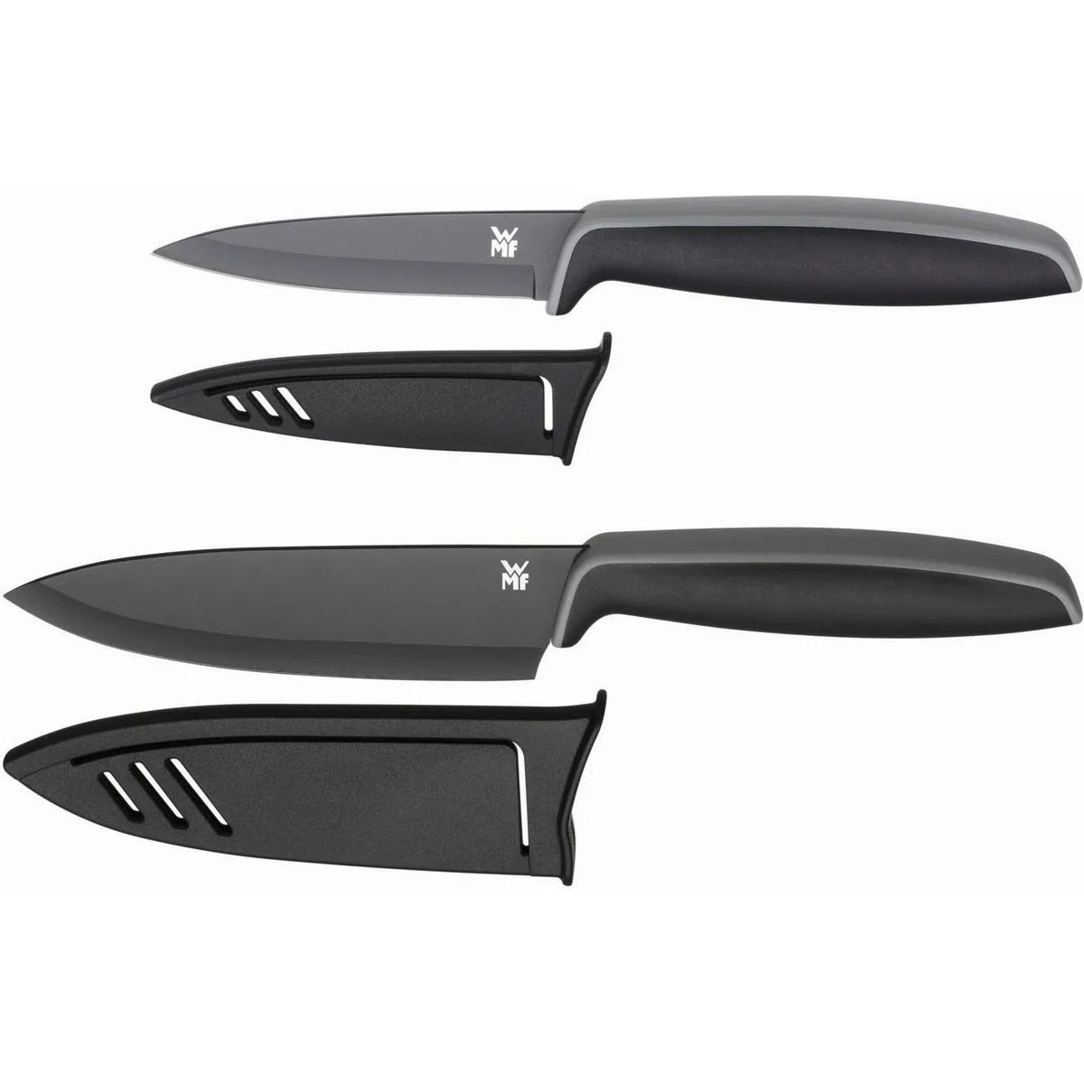 WMF Touch Messer-Set, 2-teilig, Allzweck- und Kochmesser mit Klingenschutz 2
