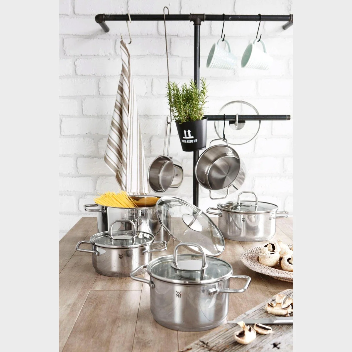 WMF Inspiration Topf-Set, 11-teilig, energiesparend und robust 4