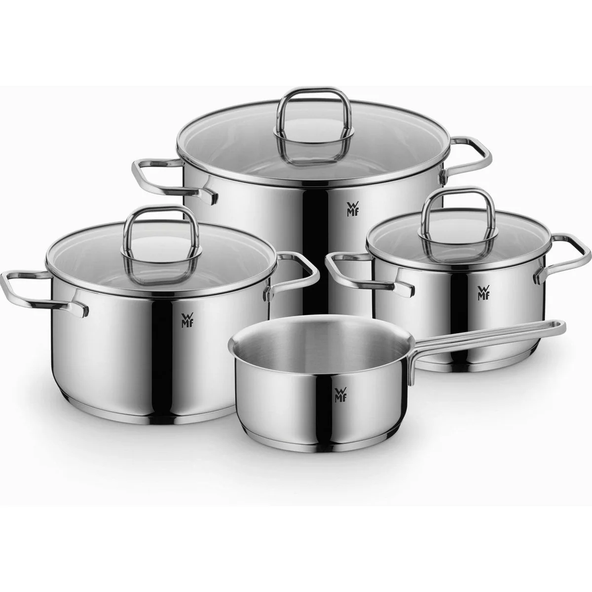 WMF Topf-Set Inspiration Induktion, langlebig, pflegeleicht, elegantes Design