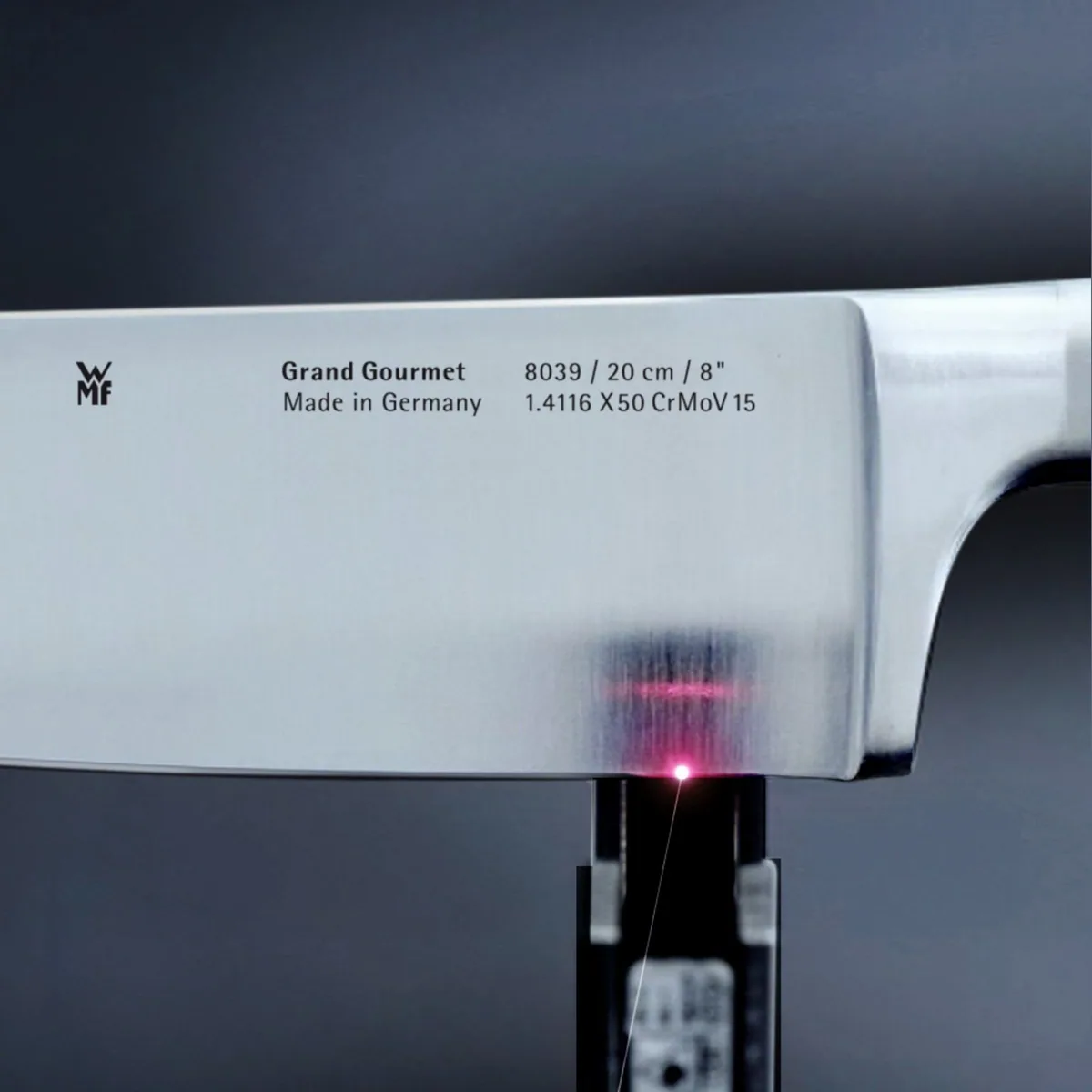 WMF Chef's Edition Messerblock, 6-tlg. Set mit Schere, Bambusblock & Performance Cut 2