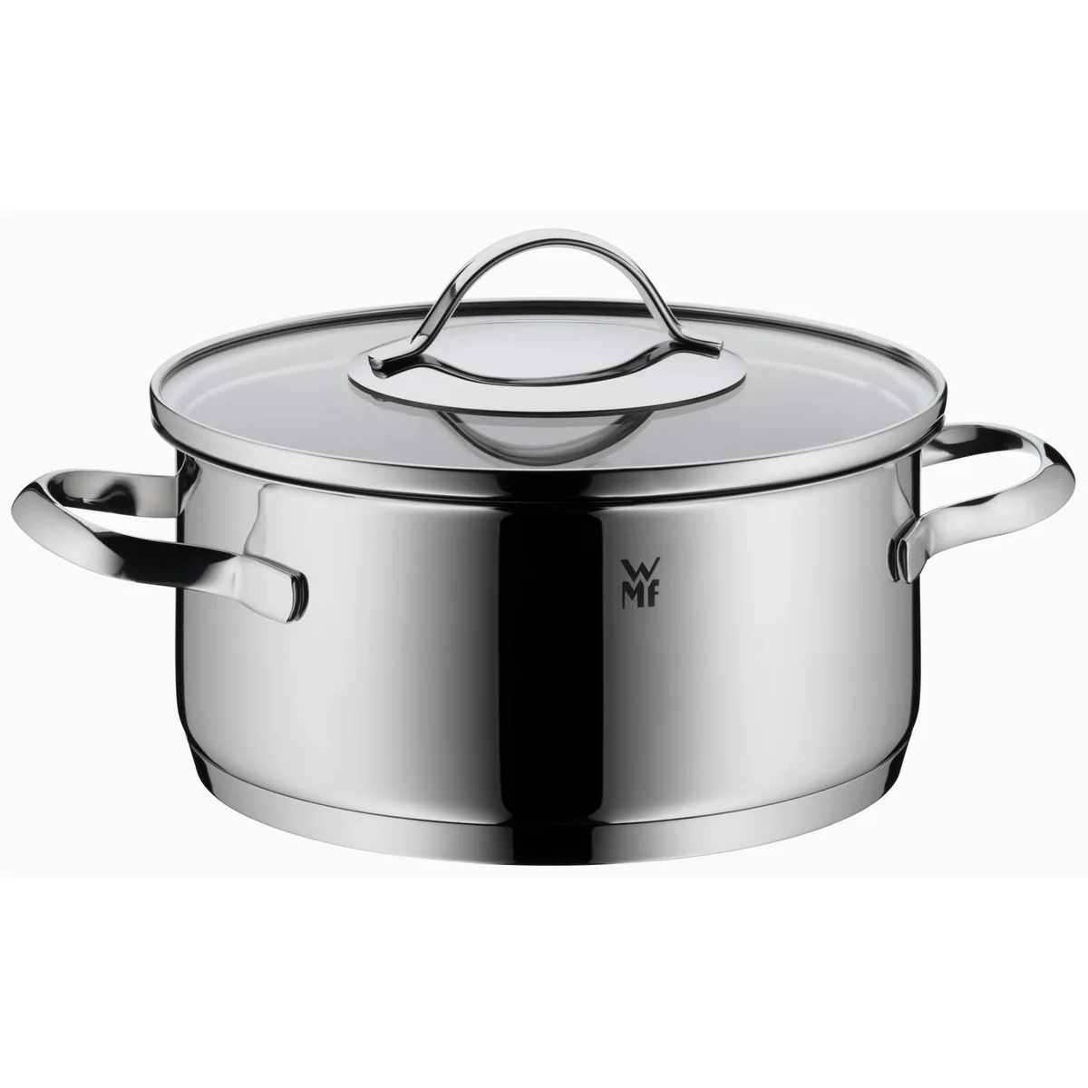 WMF Aparto Topf-Set 5-teilig, Cromargan Edelstahl, Induktion, hitzebeständiges Glas 2