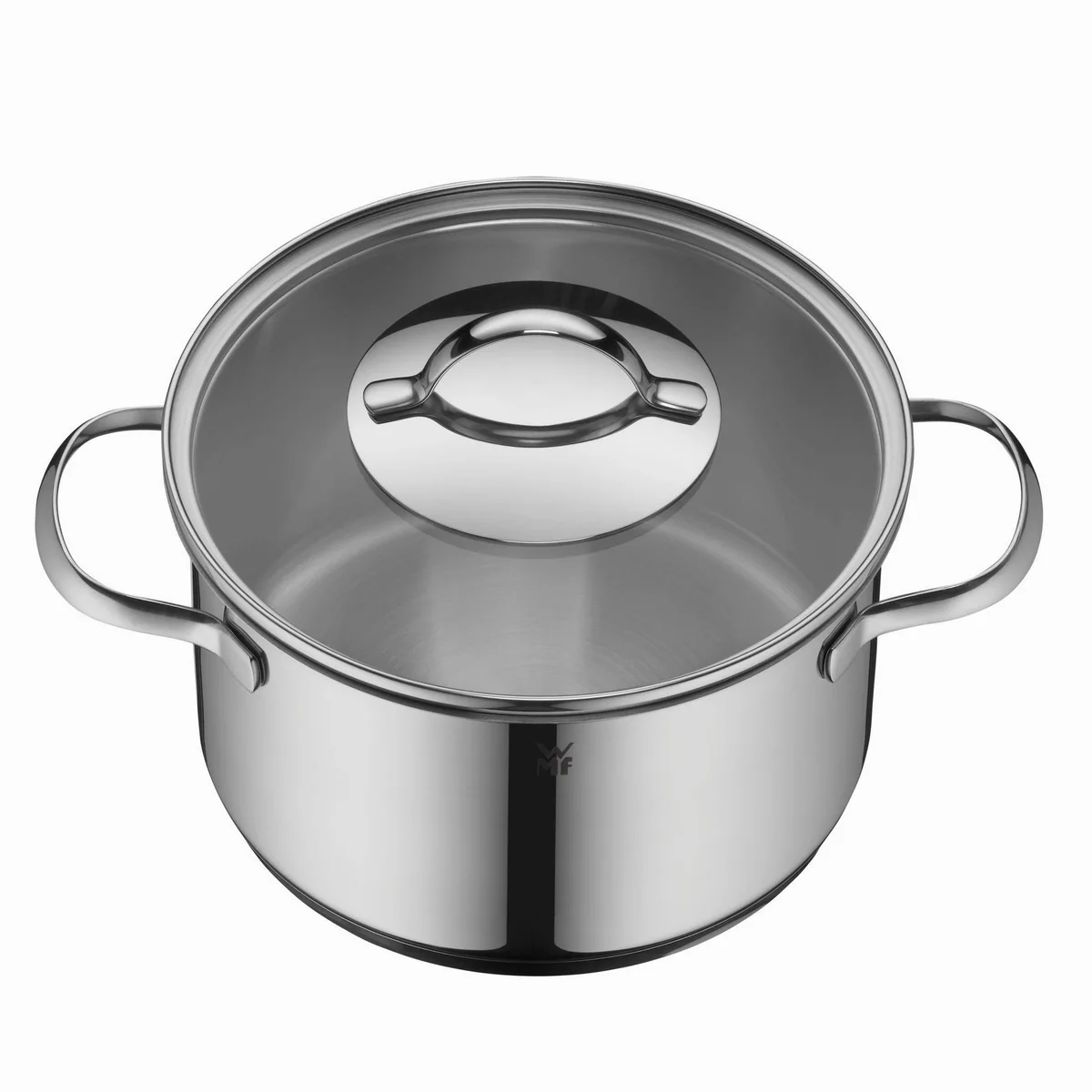 WMF Aparto Topf-Set 5-teilig, Cromargan Edelstahl, Induktion, hitzebeständiges Glas 4