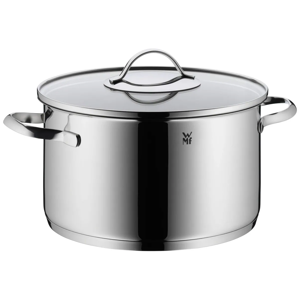 WMF Aparto Topf-Set 5-teilig, Cromargan Edelstahl, Induktion, hitzebeständiges Glas 5