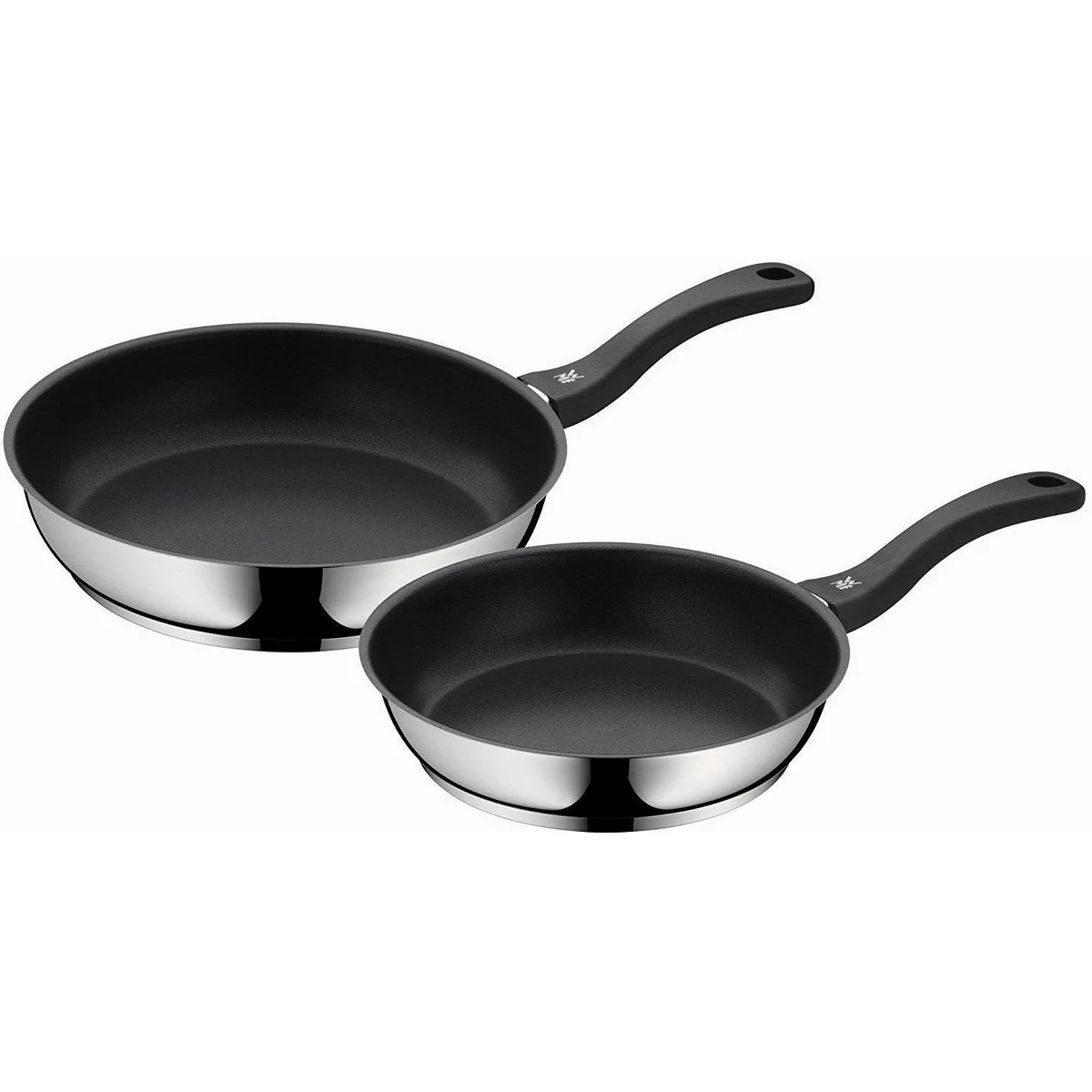 WMF Devil Pfannen-Set, Induktionstauglich, Robust & Elegant — 2-tlg. Set für vielseitige Kochanwendungen