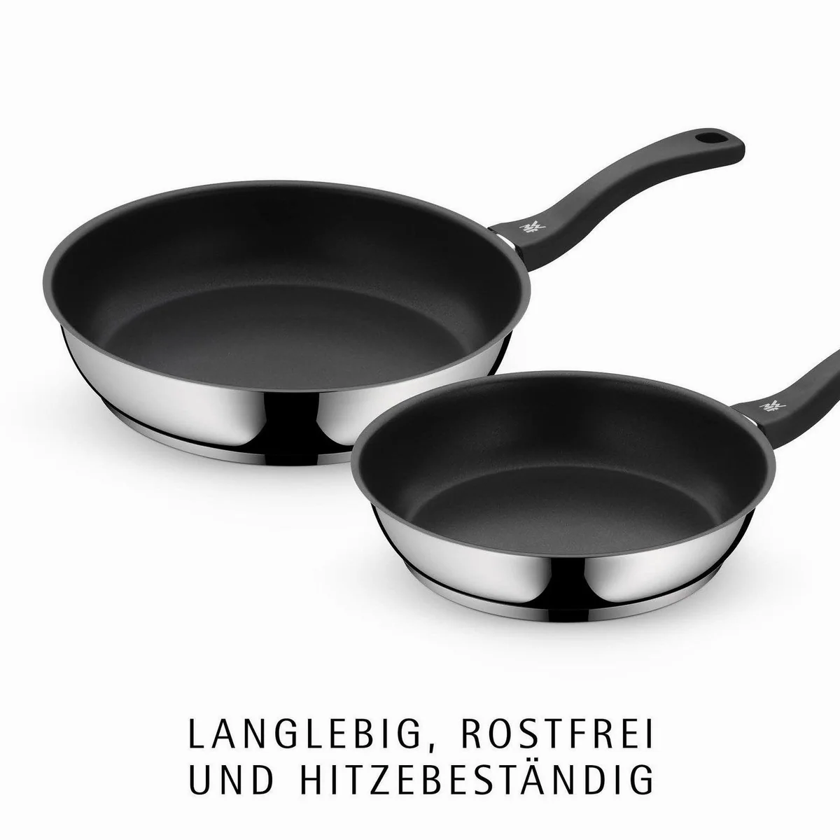 WMF Devil Pfannen-Set, Induktionstauglich, Robust & Elegant — 2-tlg. Set für vielseitige Kochanwendungen 3
