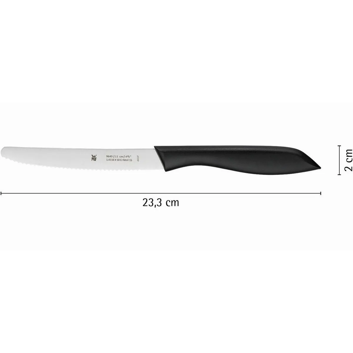 WMF Vespermesser-Set, 6-teilig, hochwertige Klingen aus Spezialstahl — vielseitig, ergonomisch, spülmaschinengeeignet 5