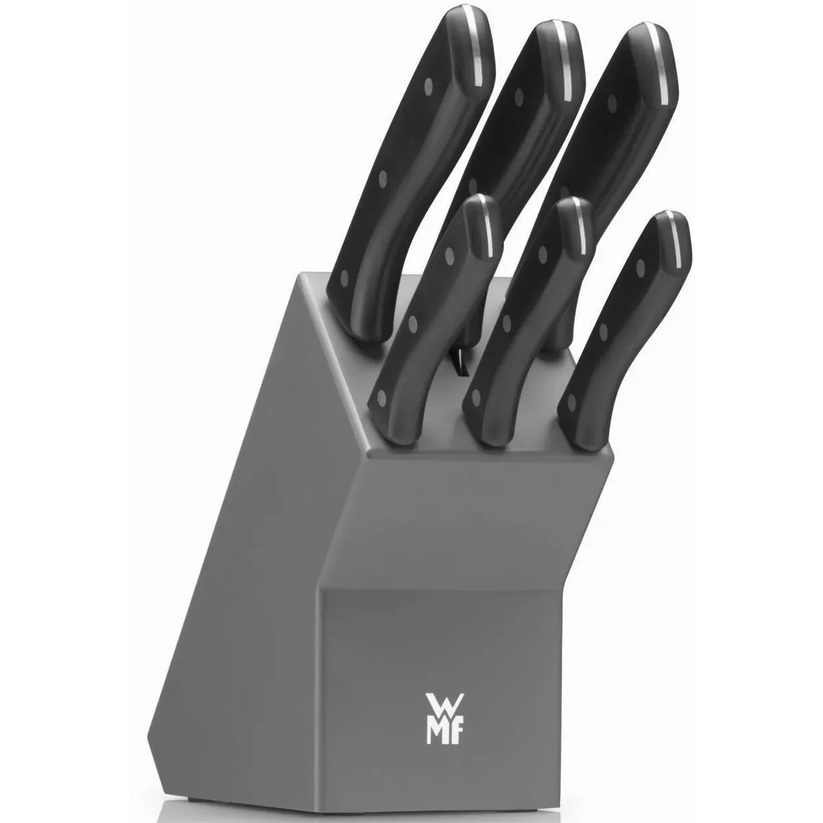 WMF Profi Messerblock, 7-teilig, inkl. 6 Messer aus Spezialklingenstahl
