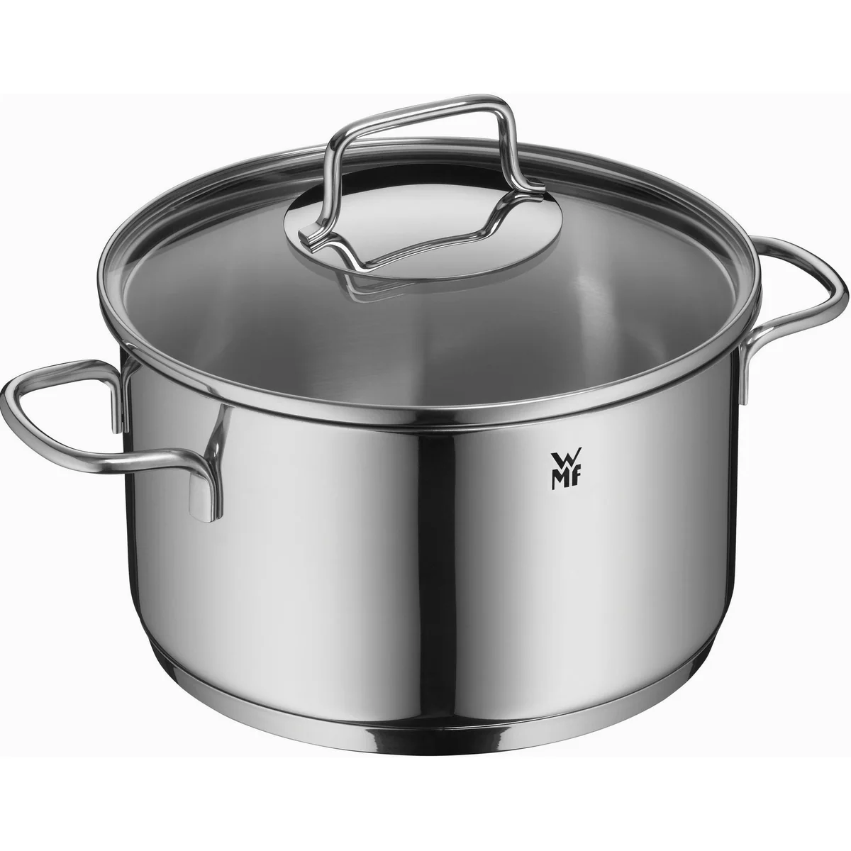 WMF Astoria Topf-Set, Induktionsgeeignet, Glasdeckel, Cromargan Edelstahl — 3-teilig, elegant & funktional 2