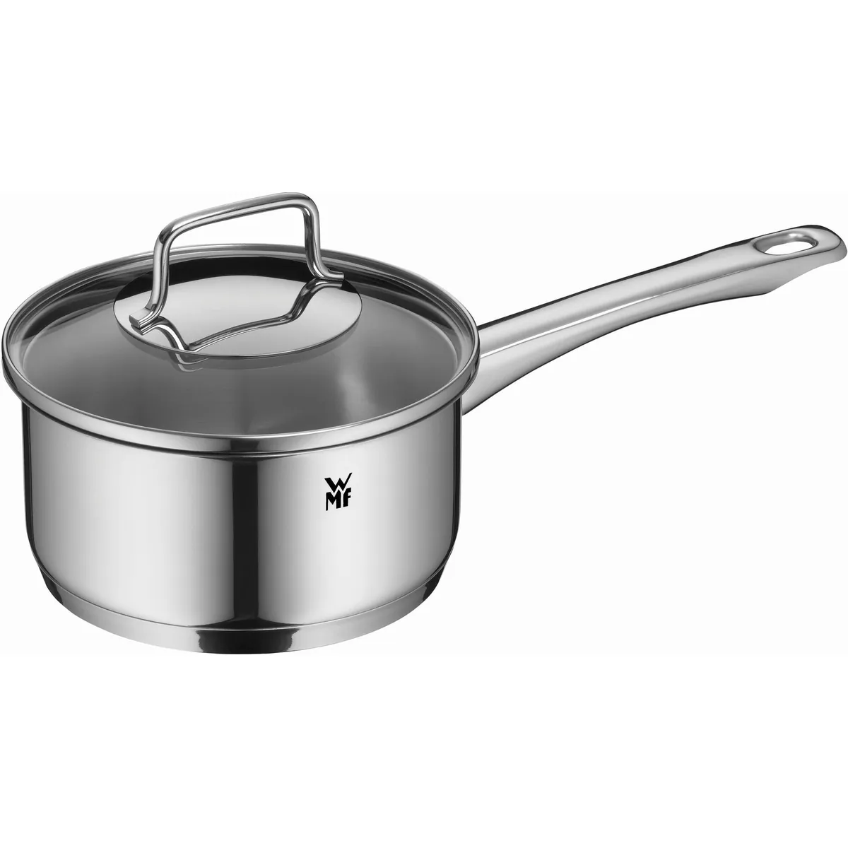 WMF Astoria Topf-Set, Induktionsgeeignet, Glasdeckel, Cromargan Edelstahl — 3-teilig, elegant & funktional 3