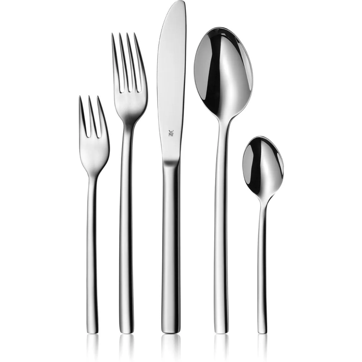 WMF Besteck-Set Inspiration, elegante Optik, ergonomische Haptik — 30-teilig für 6 Personen