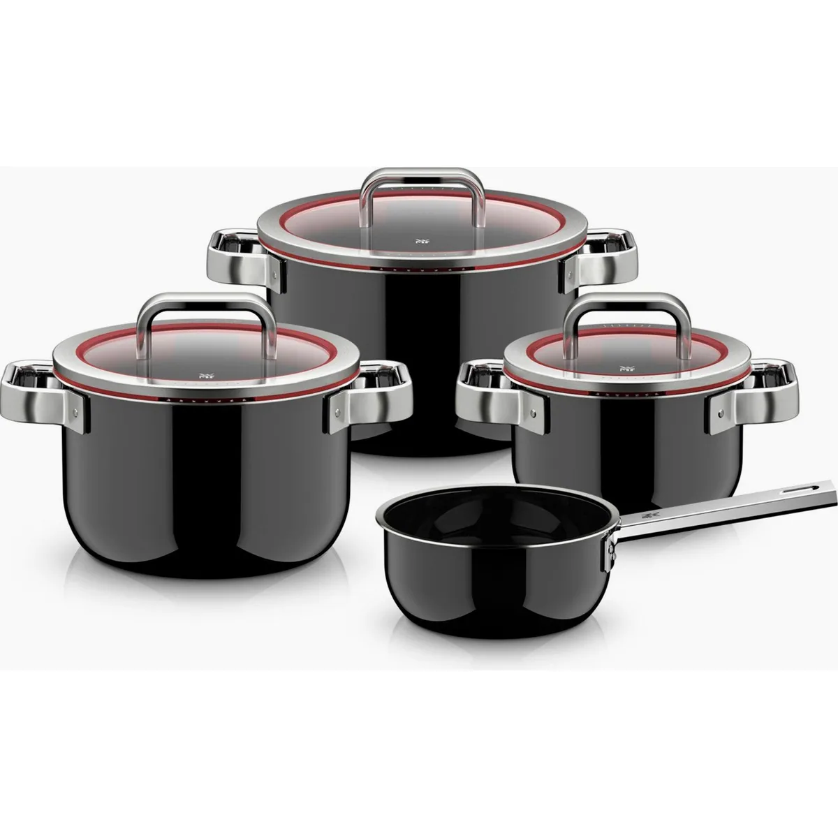 WMF Fusiontec Function Pro Topf-Set, 7-teilig, kratzfest, spülmaschinengeeignet