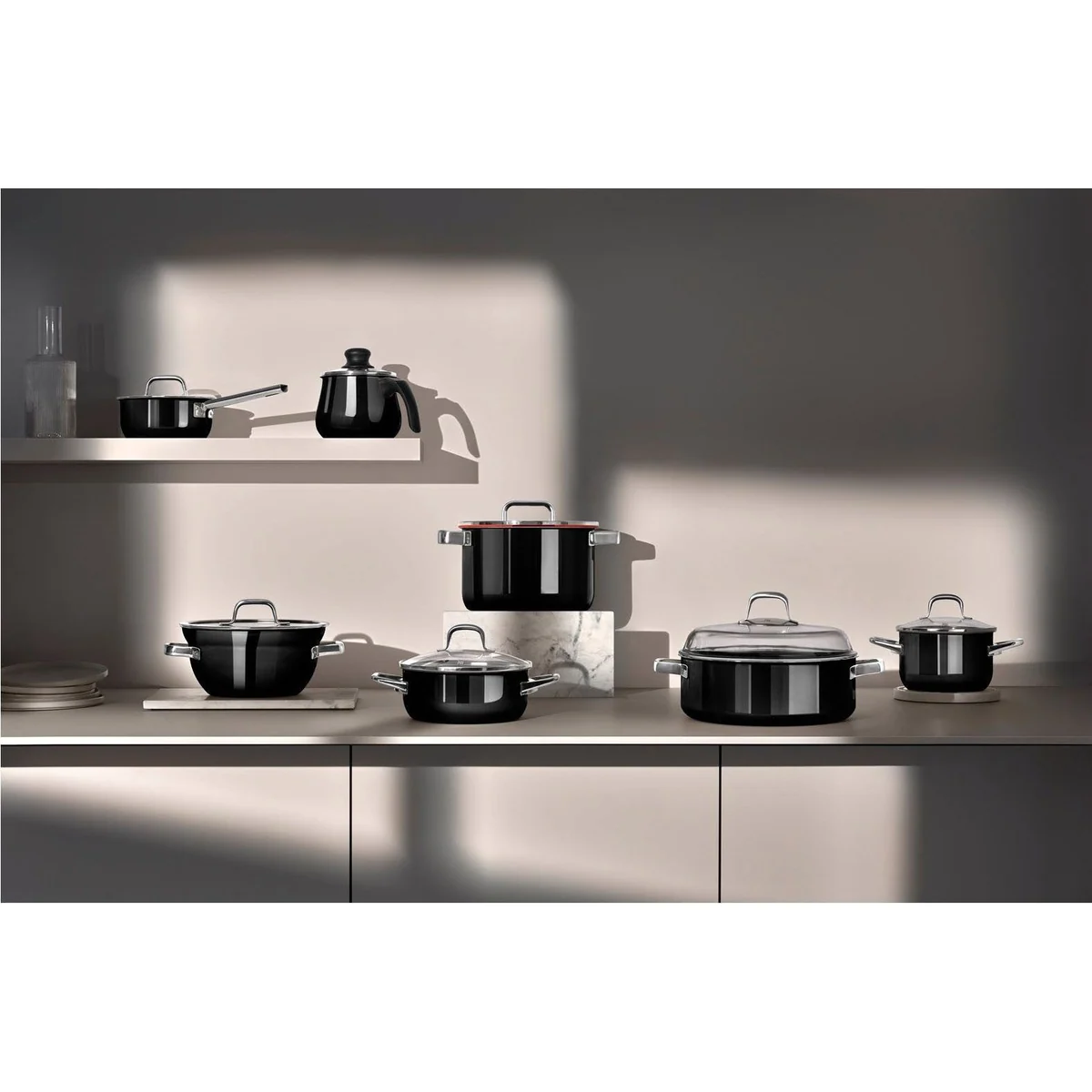 WMF Fusiontec Function Pro Topf-Set, 7-teilig, kratzfest, spülmaschinengeeignet 5