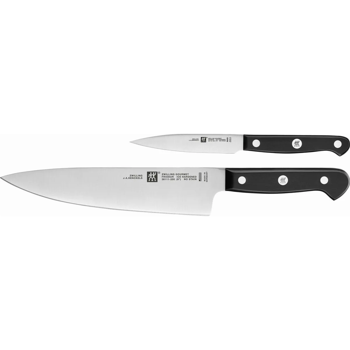 Zwilling Gourmet Messer-Set, 2-teilig, vielseitige Klingen für präzise Schneidarbeiten