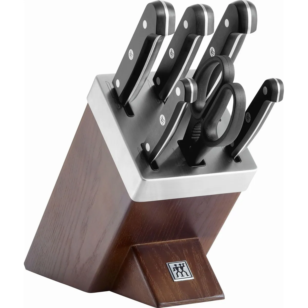 Zwilling Messerblock Gourmet, 7-teilig, selbstschärfend mit KIS Technologie