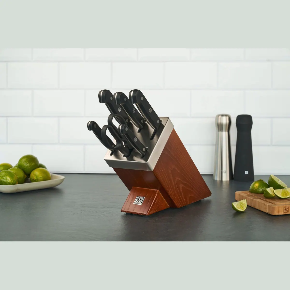 Zwilling Messerblock Gourmet, 7-teilig, selbstschärfend mit KIS Technologie 2