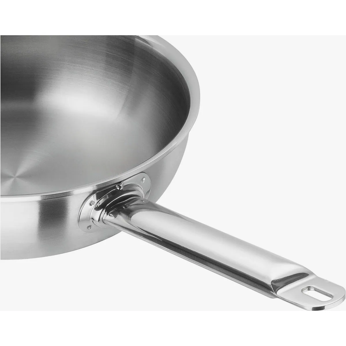 Zwilling Bratpfanne Pro, Edelstahl 18/10, Sigma Clad Boden, optimaler Schüttrand 2